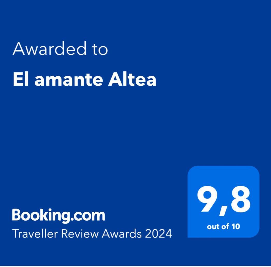 Precioso Apartamento Boutique El Amante (Adults Only) Altea Exterior photo